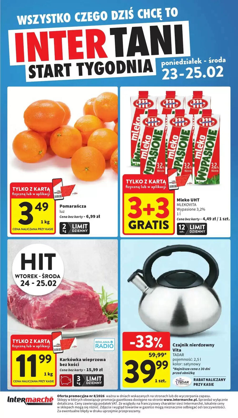 Gazetka promocyjna Intermarche  ważna od 23.02.2026 - Strona 1.