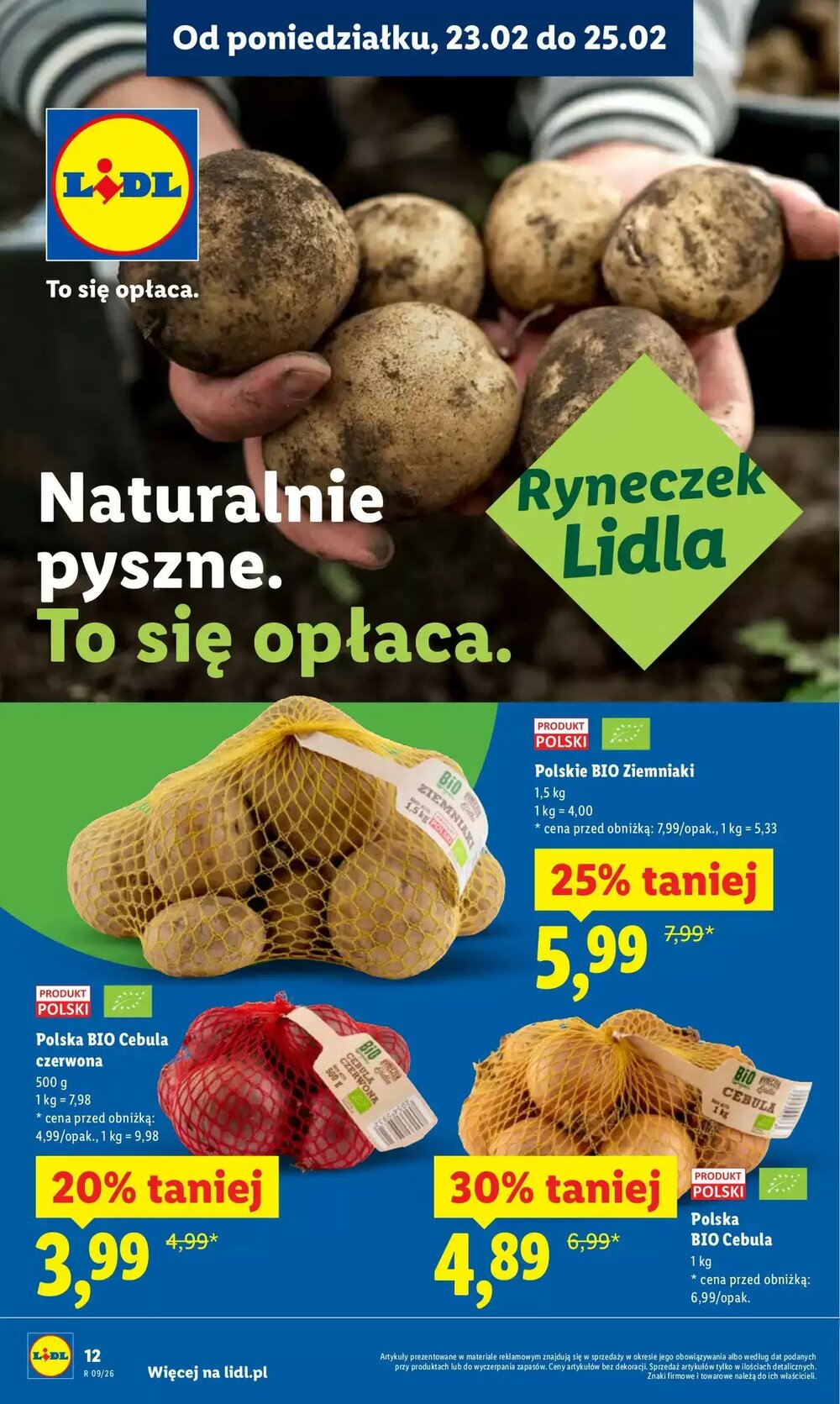 Gazetka promocyjna Lidl  ważna od 23.02.2026 - Strona 12.