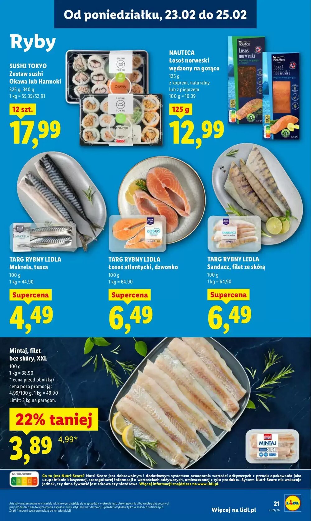 Gazetka promocyjna Lidl  ważna od 23.02.2026 - Strona 21.
