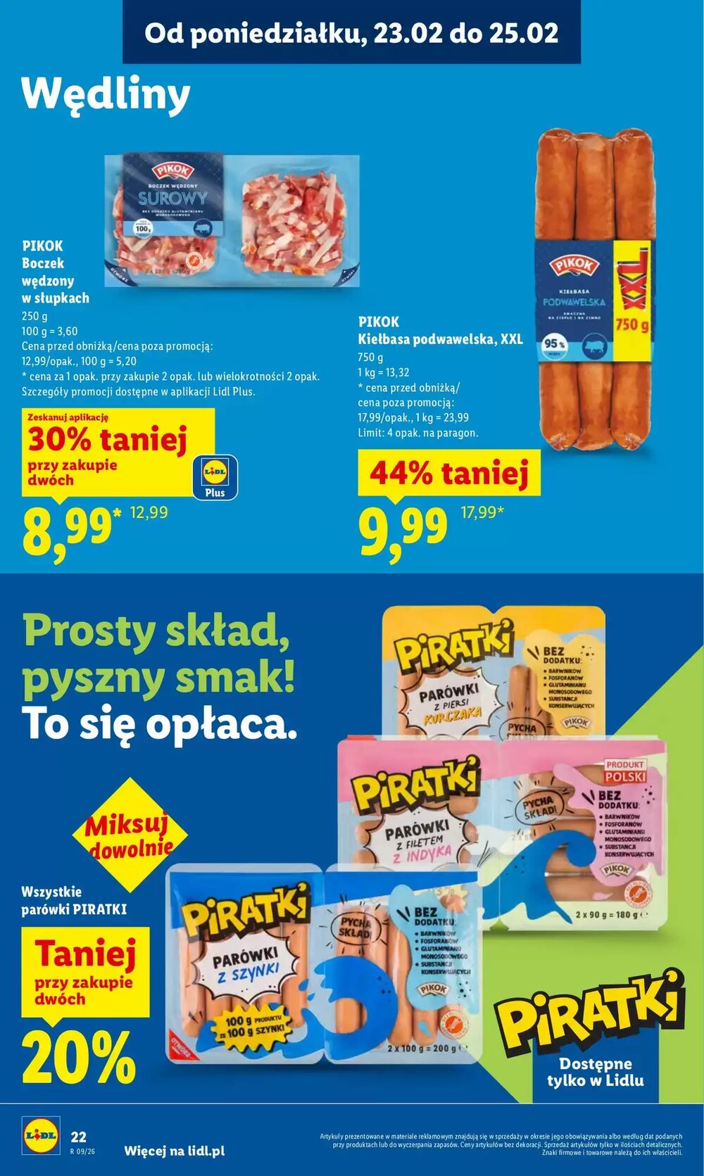 Gazetka promocyjna Lidl  ważna od 23.02.2026 - Strona 22.