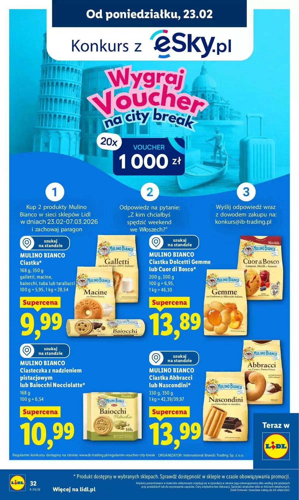 Gazetka promocyjna Lidl  ważna od 23.02.2026 - Strona 32.