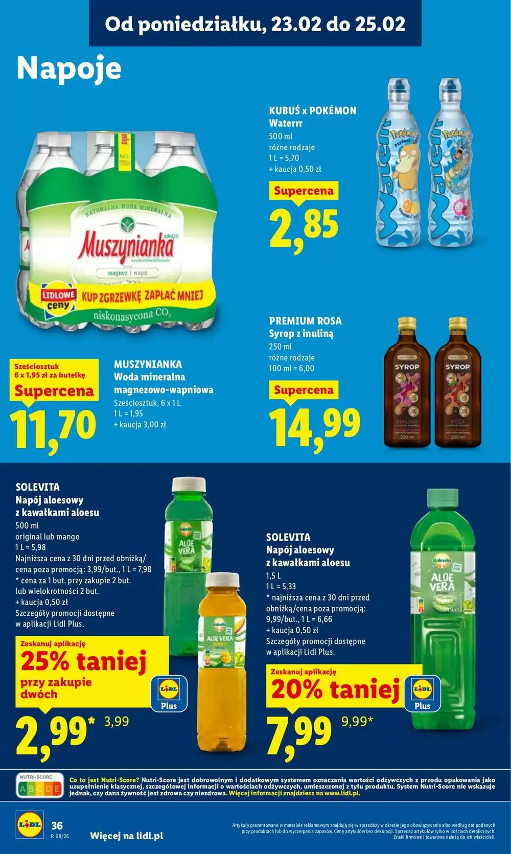 Gazetka promocyjna Lidl  ważna od 23.02.2026 - Strona 36.