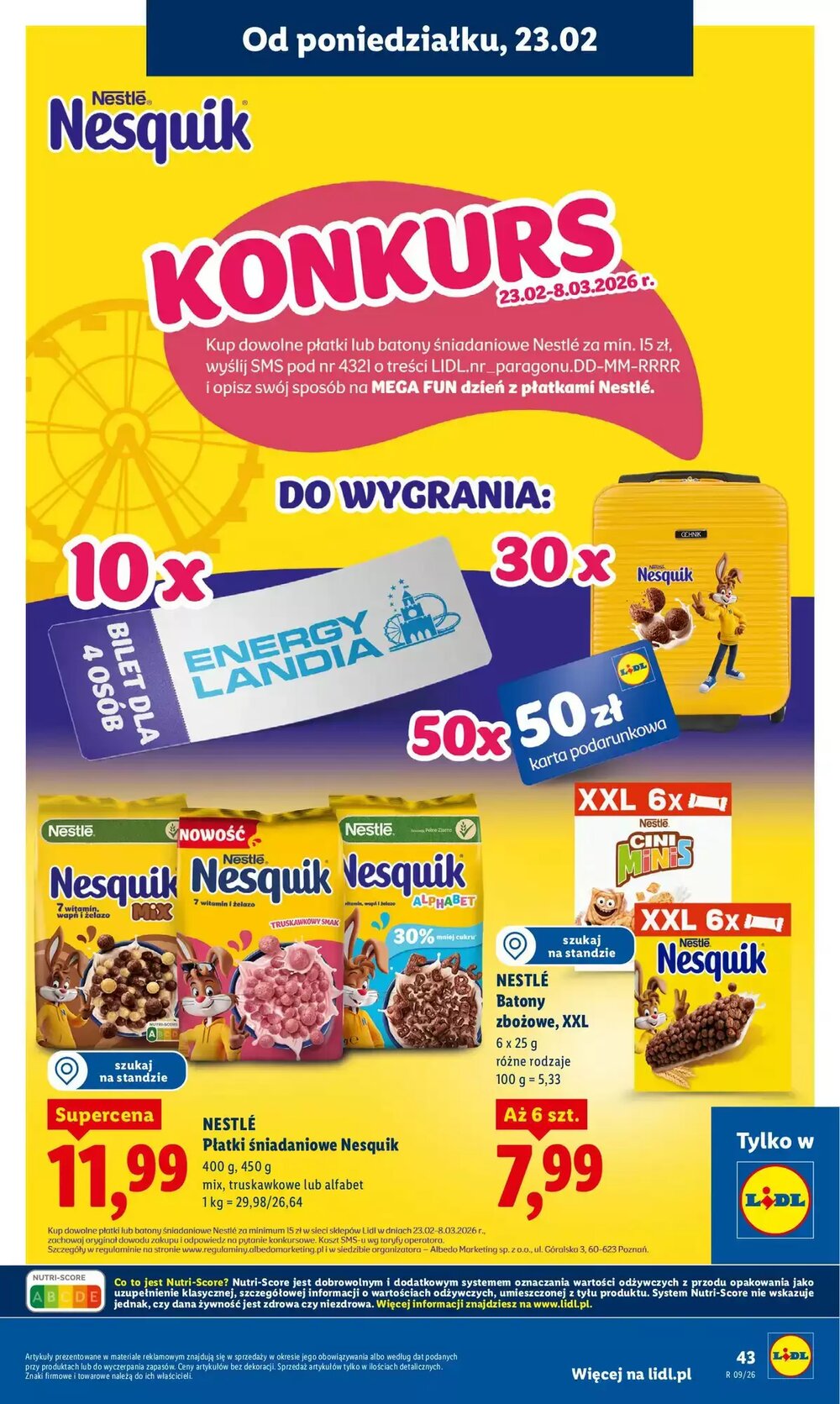 Gazetka promocyjna Lidl  ważna od 23.02.2026 - Strona 43.