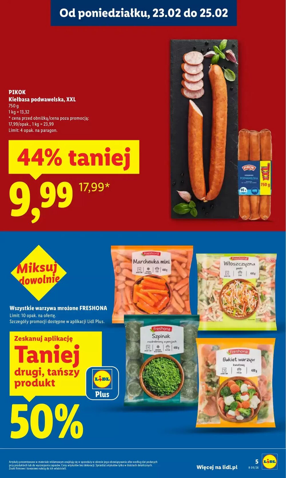 Gazetka promocyjna Lidl  ważna od 23.02.2026 - Strona 5.