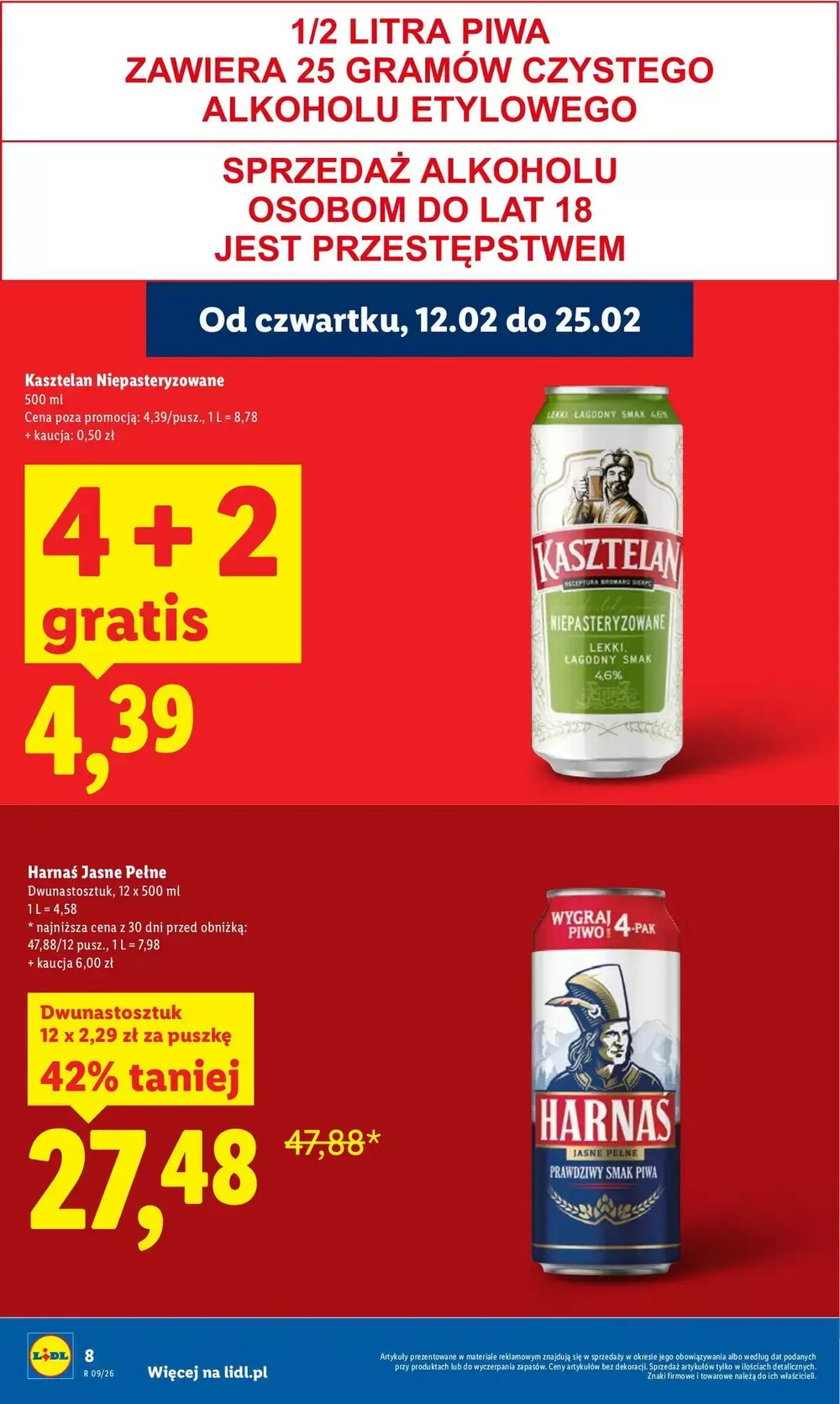 Gazetka promocyjna Lidl  ważna od 23.02.2026 - Strona 8.