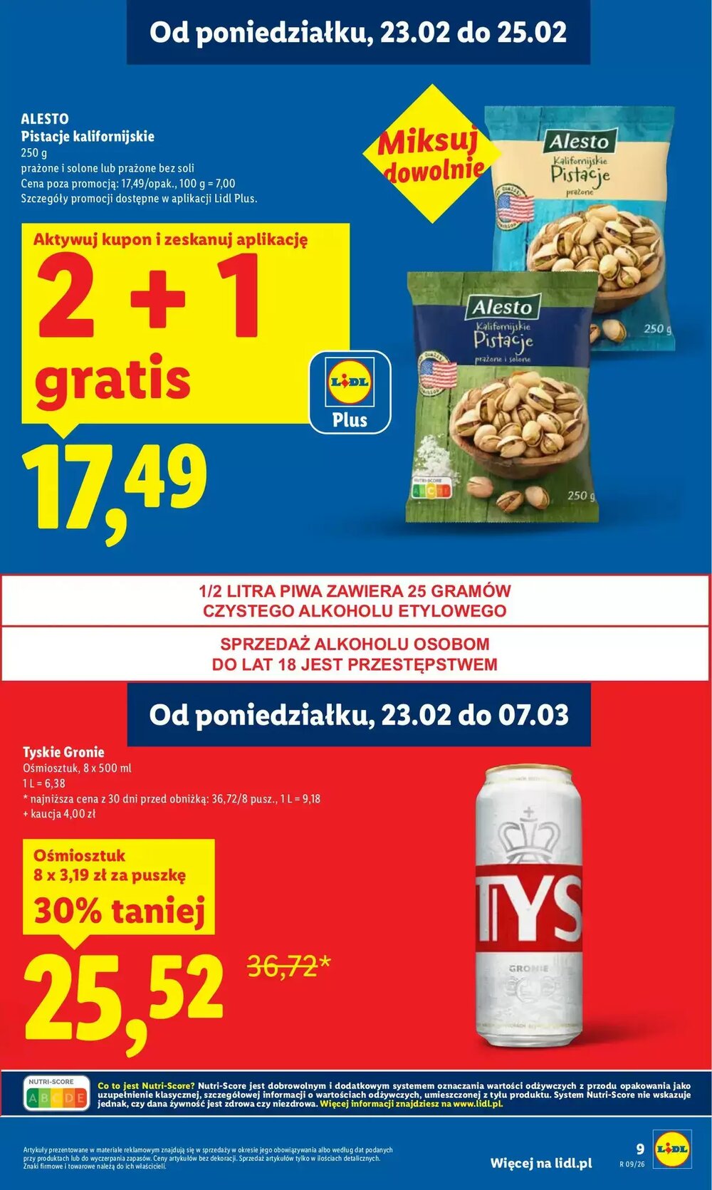 Gazetka promocyjna Lidl  ważna od 23.02.2026 - Strona 9.