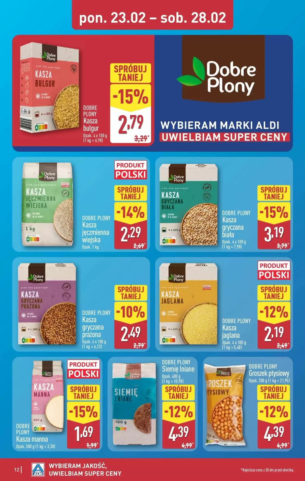 Gazetka promocyjna ALDI  ważna od 23.02.2026 - Strona 12.