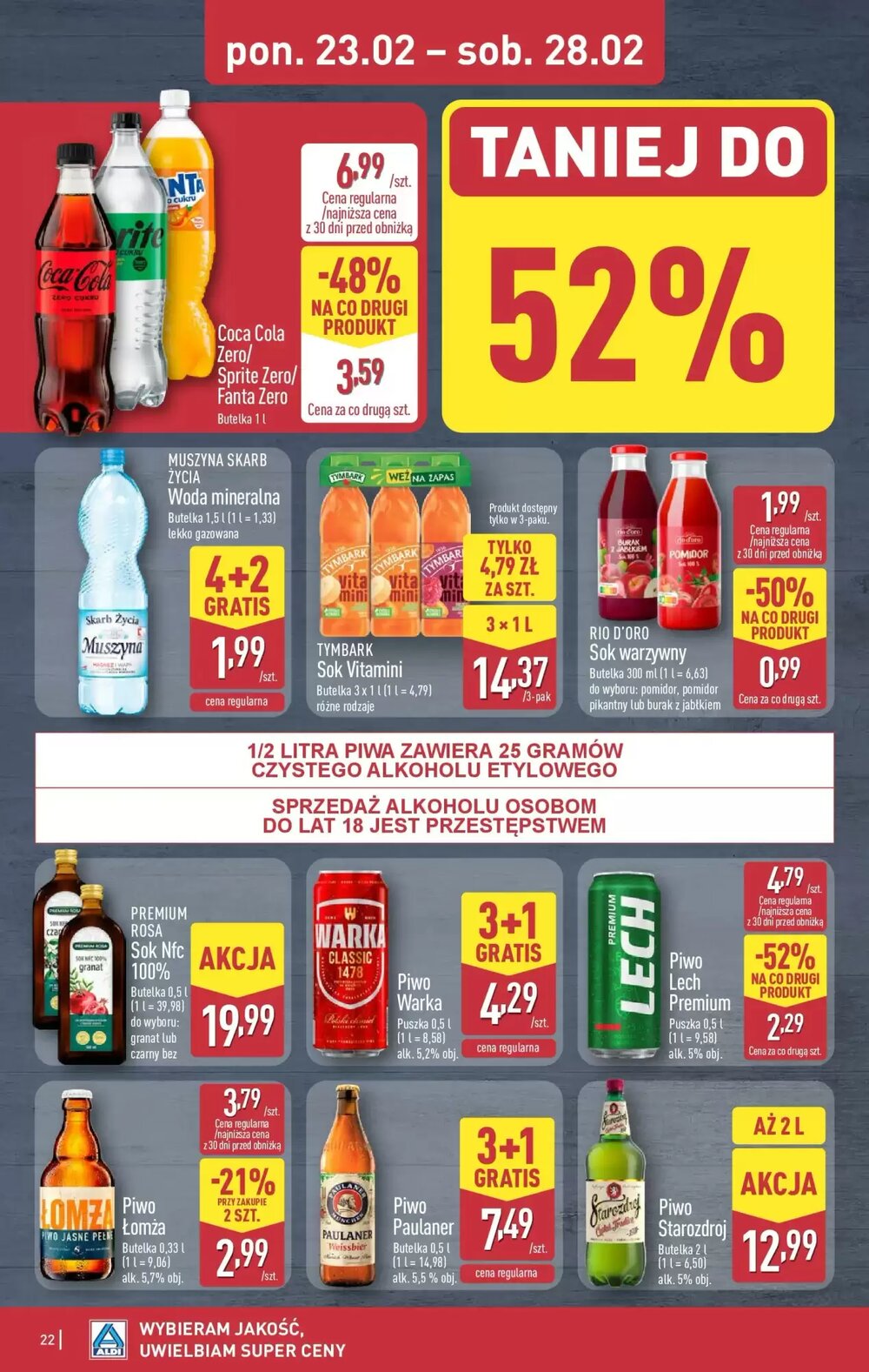 Gazetka promocyjna ALDI  ważna od 23.02.2026 - Strona 22.
