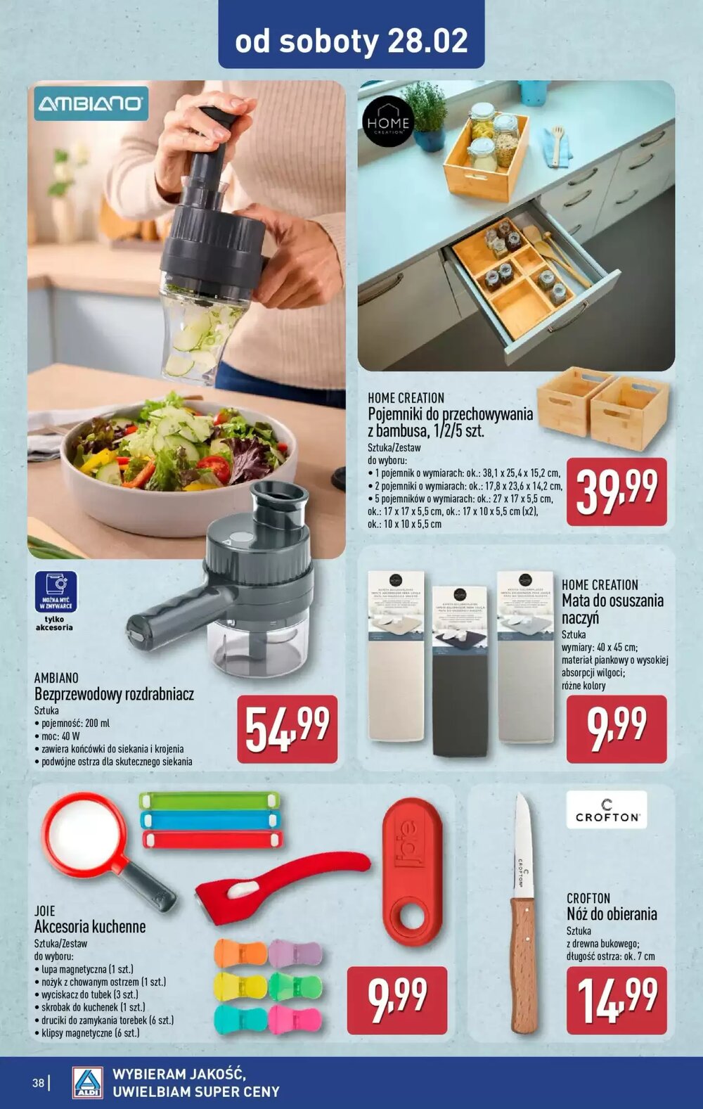 Gazetka promocyjna ALDI  ważna od 23.02.2026 - Strona 38.