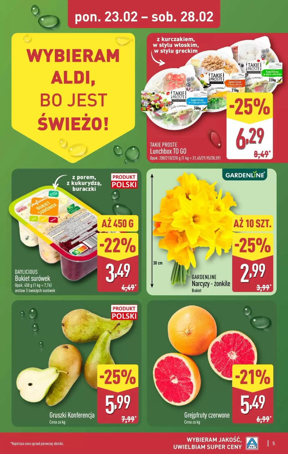 Gazetka promocyjna ALDI  ważna od 23.02.2026 - Strona 5.
