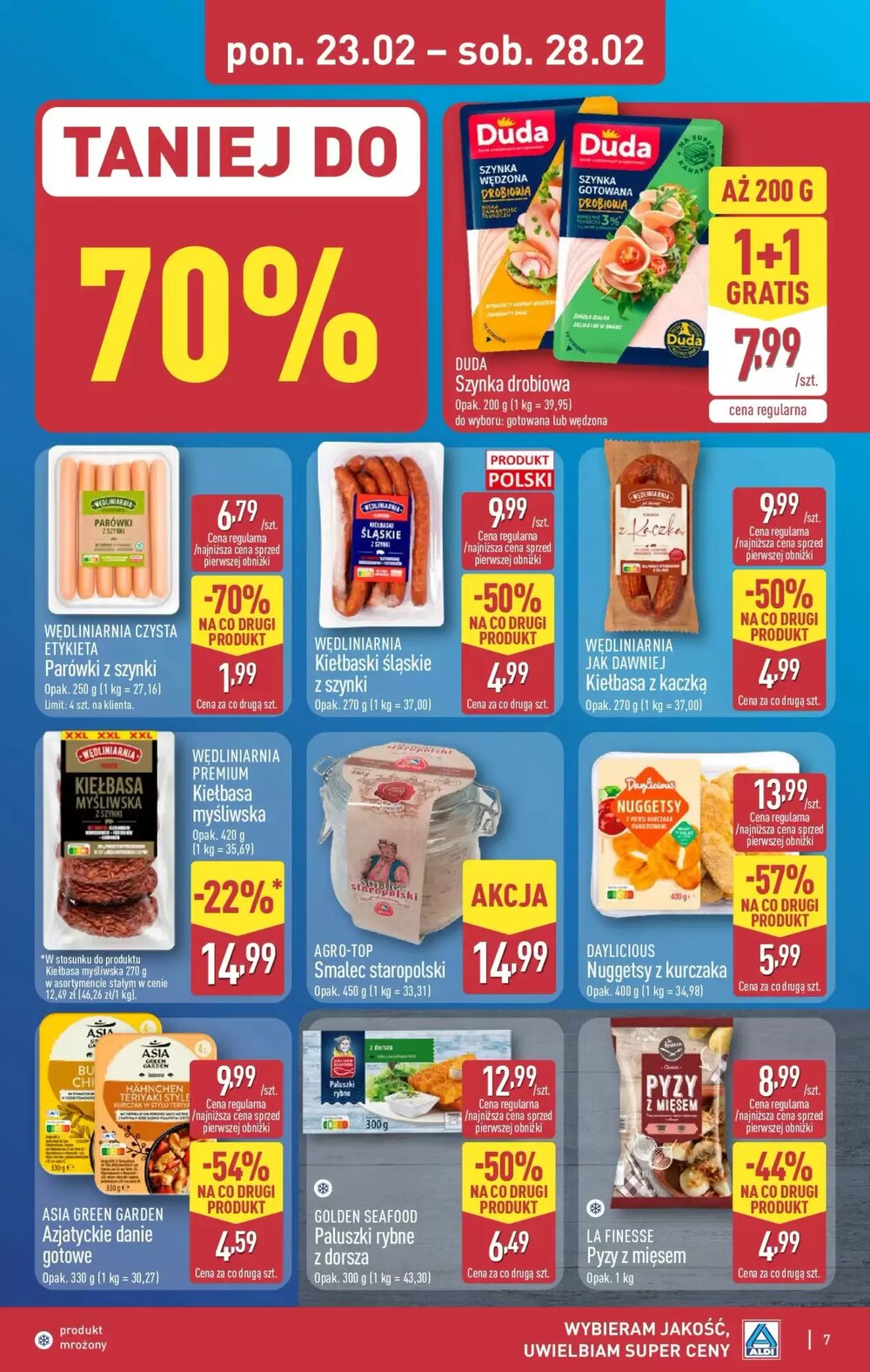Gazetka promocyjna ALDI  ważna od 23.02.2026 - Strona 7.