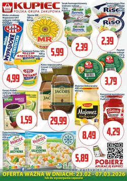 Gazetka promocyjna Kupiec  ważna od 23.02.2026