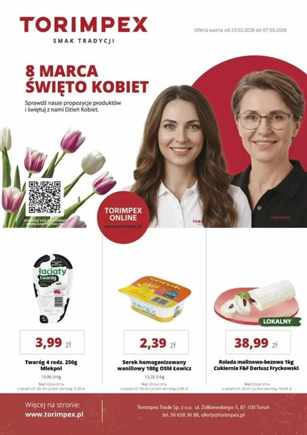 Gazetka promocyjna Torimpex  ważna od 23.02.2026 - Strona 1.