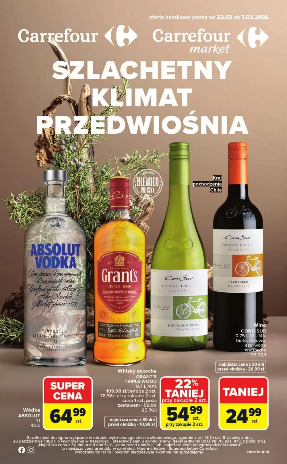 Gazetka promocyjna Carrefour Market  ważna od 23.02.2026 - Strona 1.