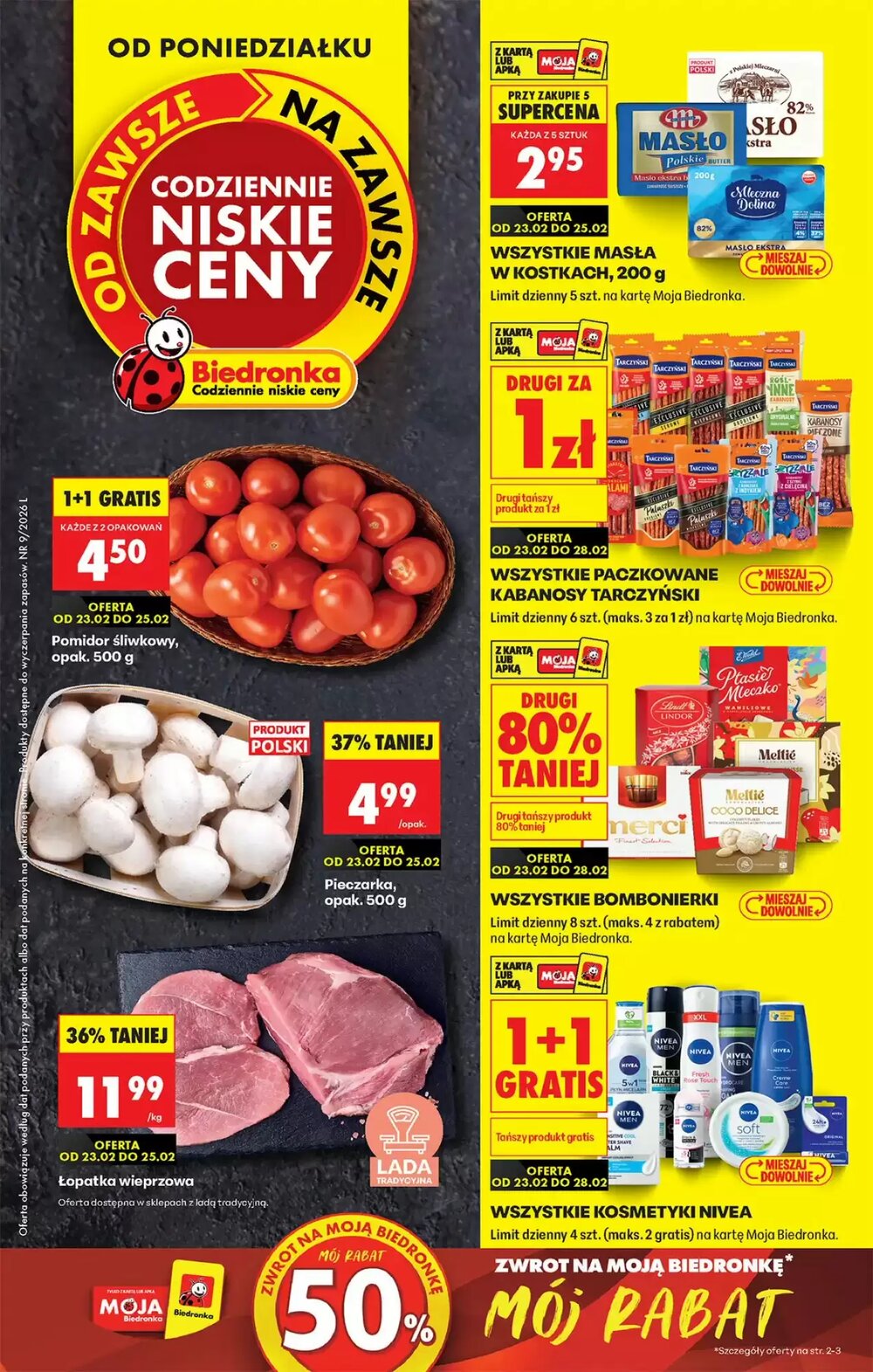 Gazetka promocyjna Biedronka  ważna od 23.02.2026 - Strona 1.