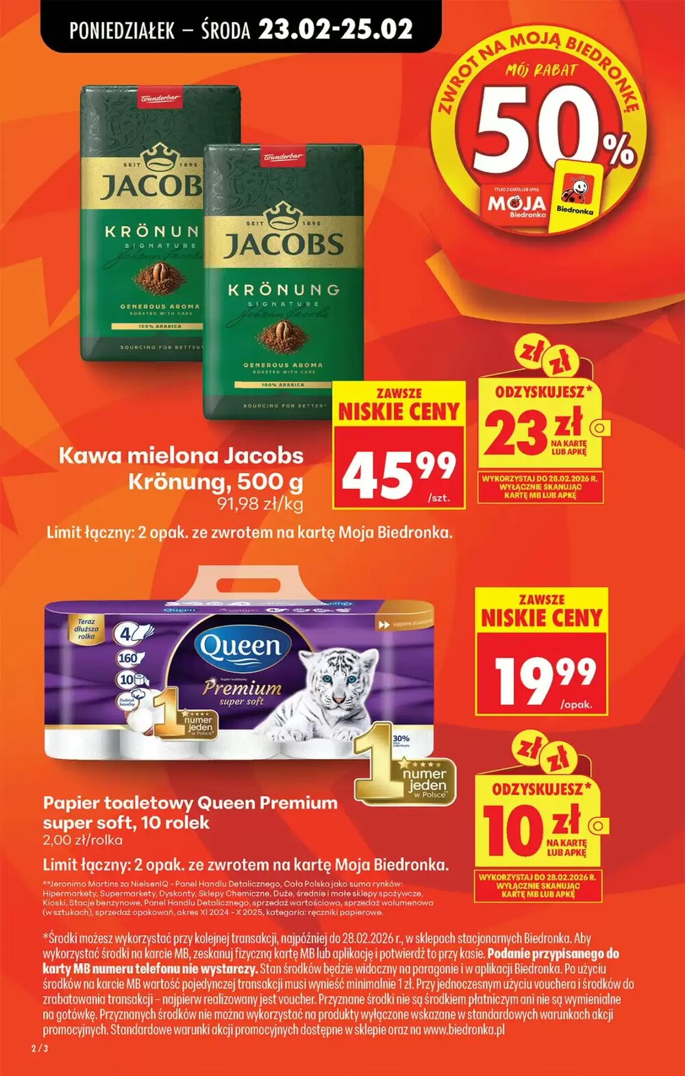 Gazetka promocyjna Biedronka  ważna od 23.02.2026 - Strona 4.