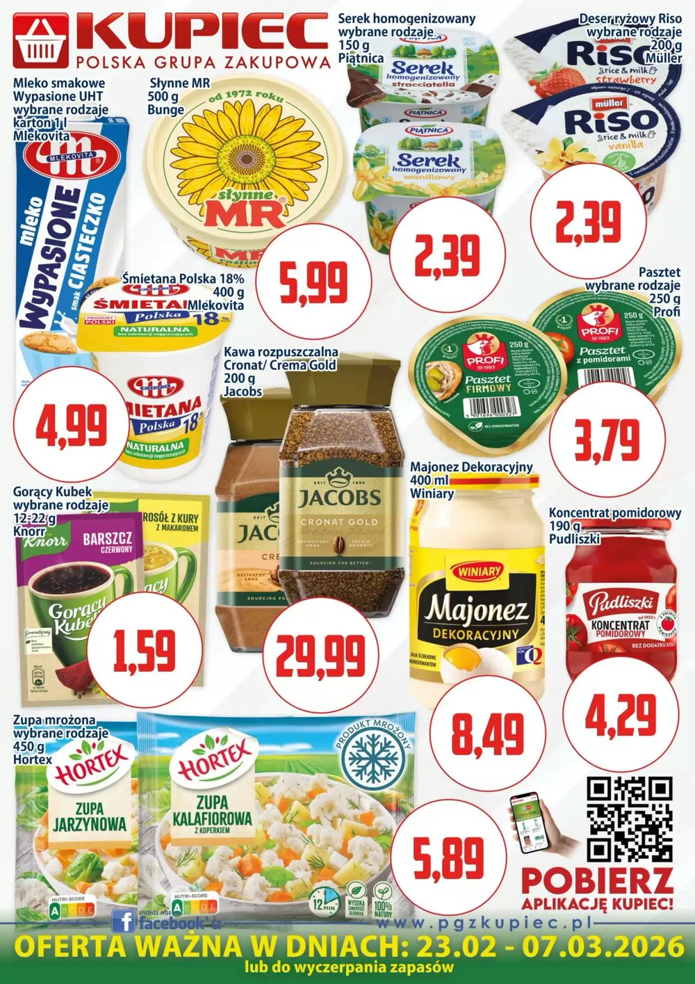 Gazetka promocyjna Kupiec  ważna od 23.02.2026 - Strona 4.