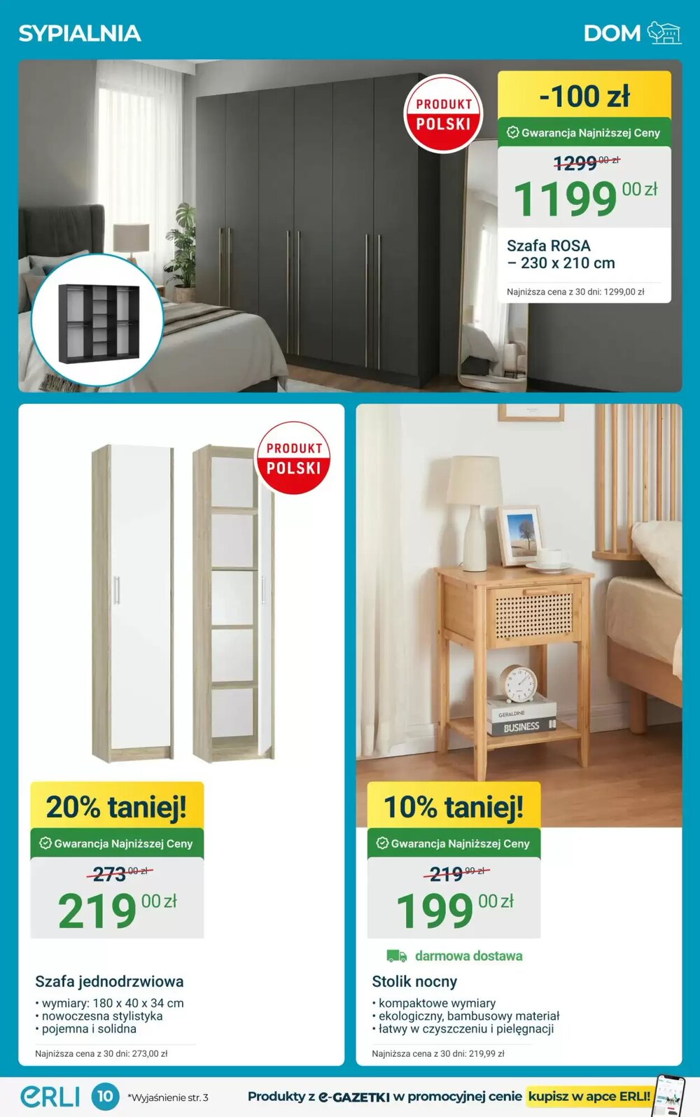 Gazetka promocyjna ERLI  ważna od 23.02.2026 - Strona 10.