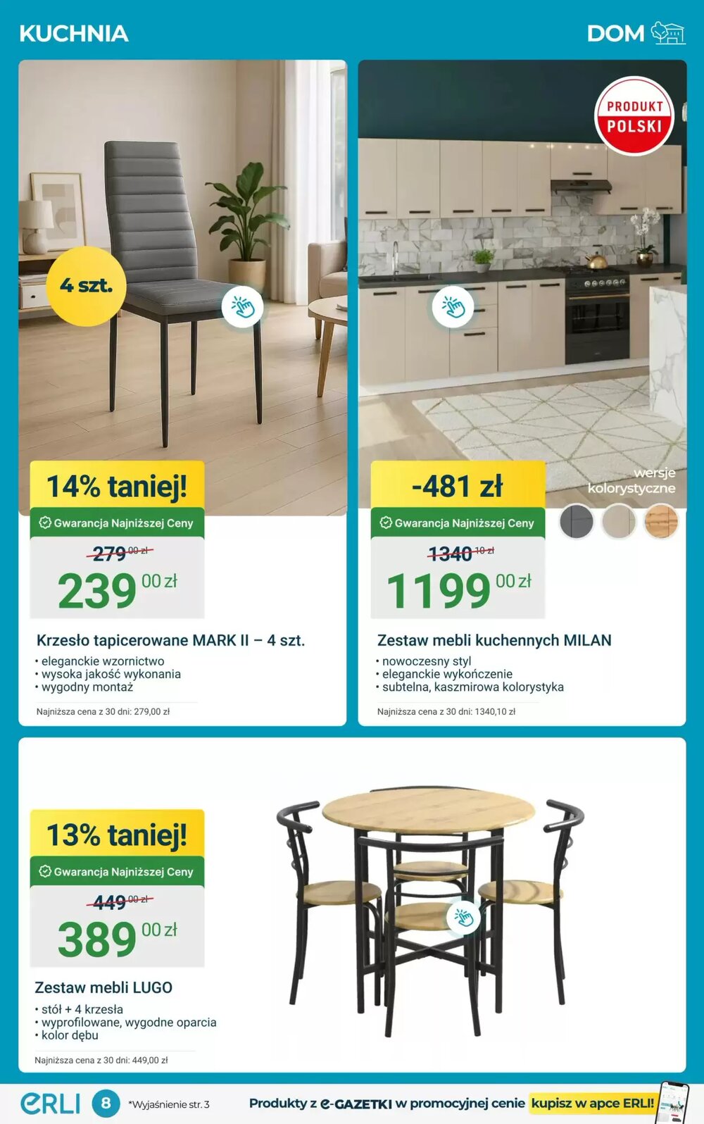 Gazetka promocyjna ERLI  ważna od 23.02.2026 - Strona 8.