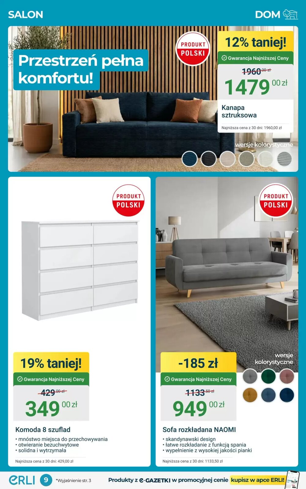 Gazetka promocyjna ERLI  ważna od 23.02.2026 - Strona 9.