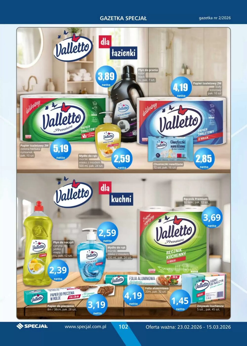 Gazetka promocyjna Specjał  ważna od 23.02.2026 - Strona 102.