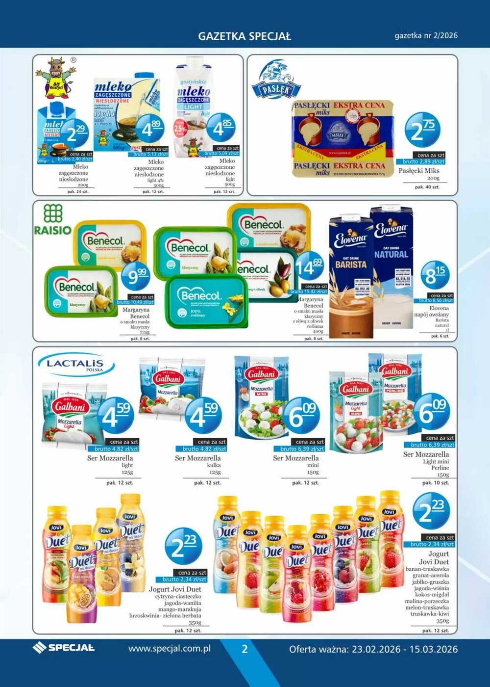 Gazetka promocyjna Specjał  ważna od 23.02.2026 - Strona 2.