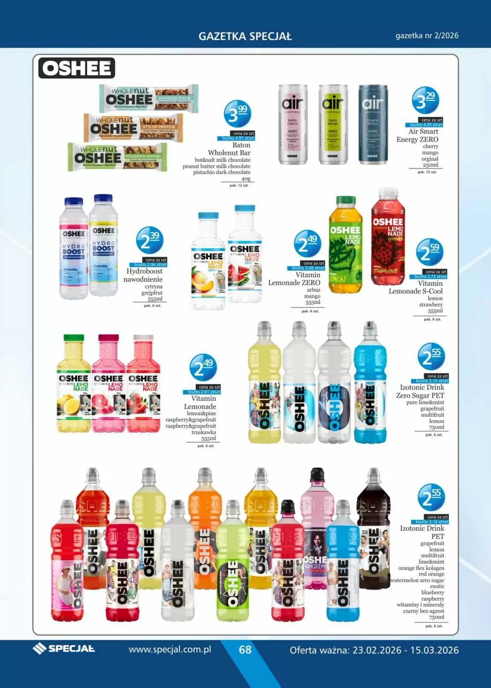 Gazetka promocyjna Specjał  ważna od 23.02.2026 - Strona 68.