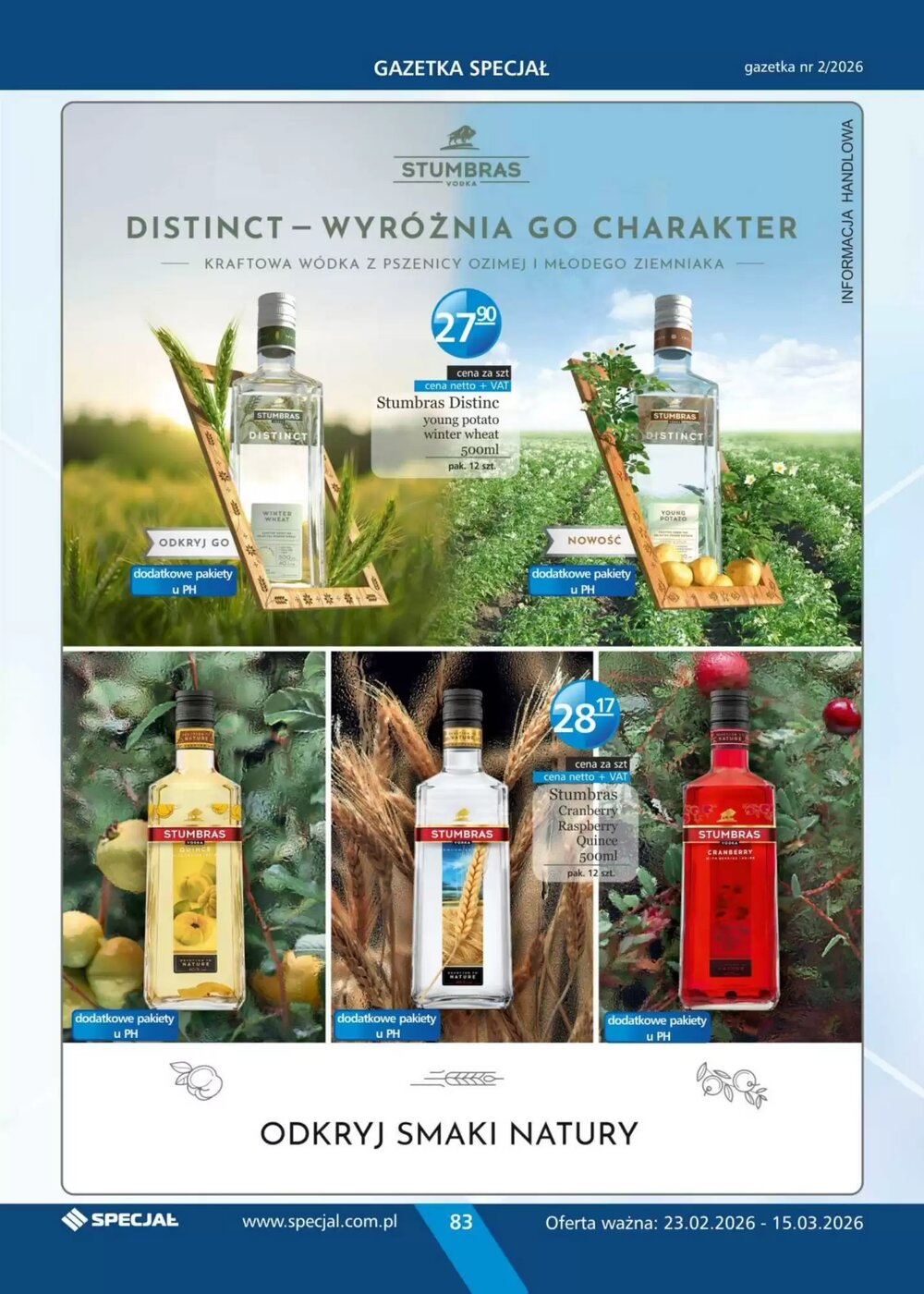 Gazetka promocyjna Specjał  ważna od 23.02.2026 - Strona 83.