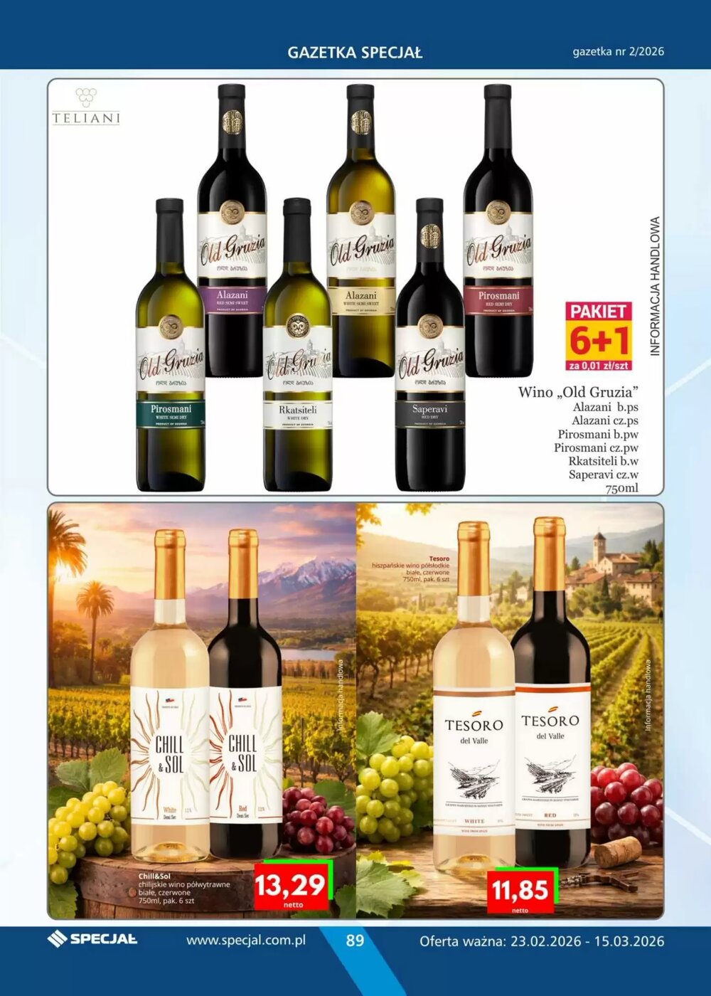 Gazetka promocyjna Specjał  ważna od 23.02.2026 - Strona 89.