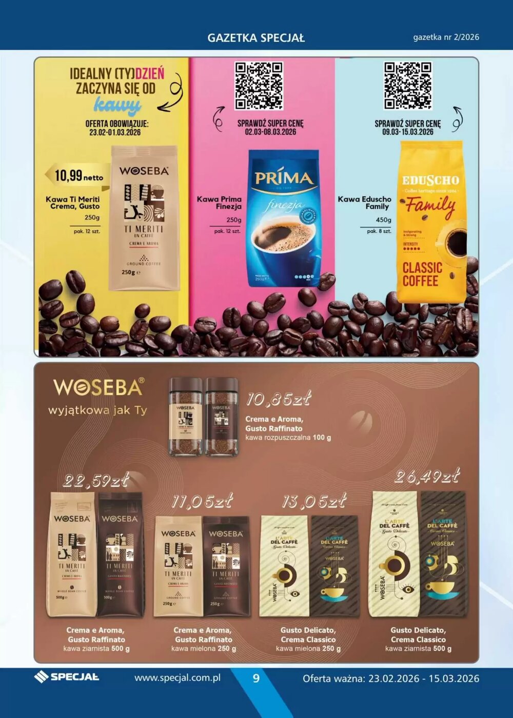 Gazetka promocyjna Specjał  ważna od 23.02.2026 - Strona 9.