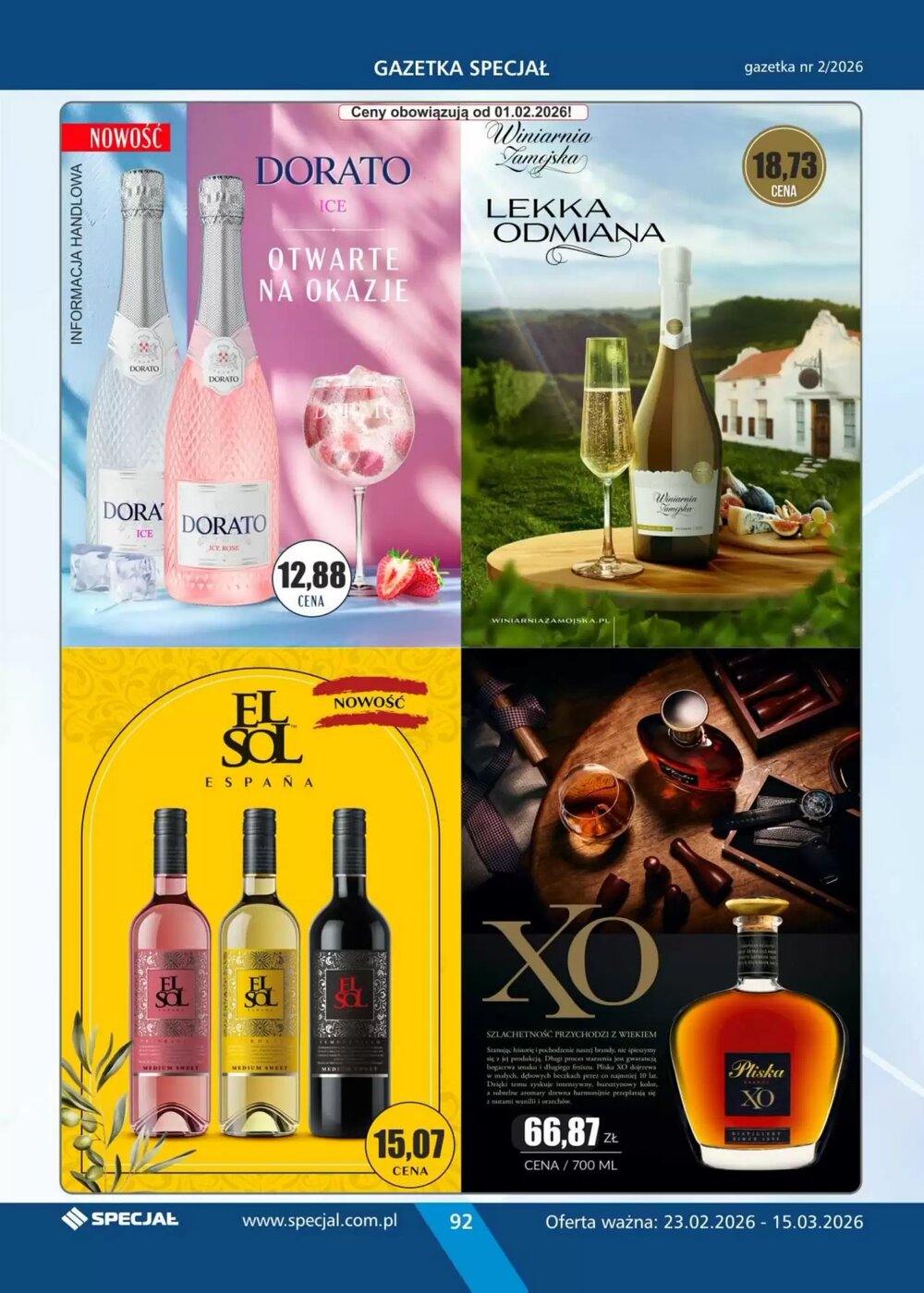 Gazetka promocyjna Specjał  ważna od 23.02.2026 - Strona 92.