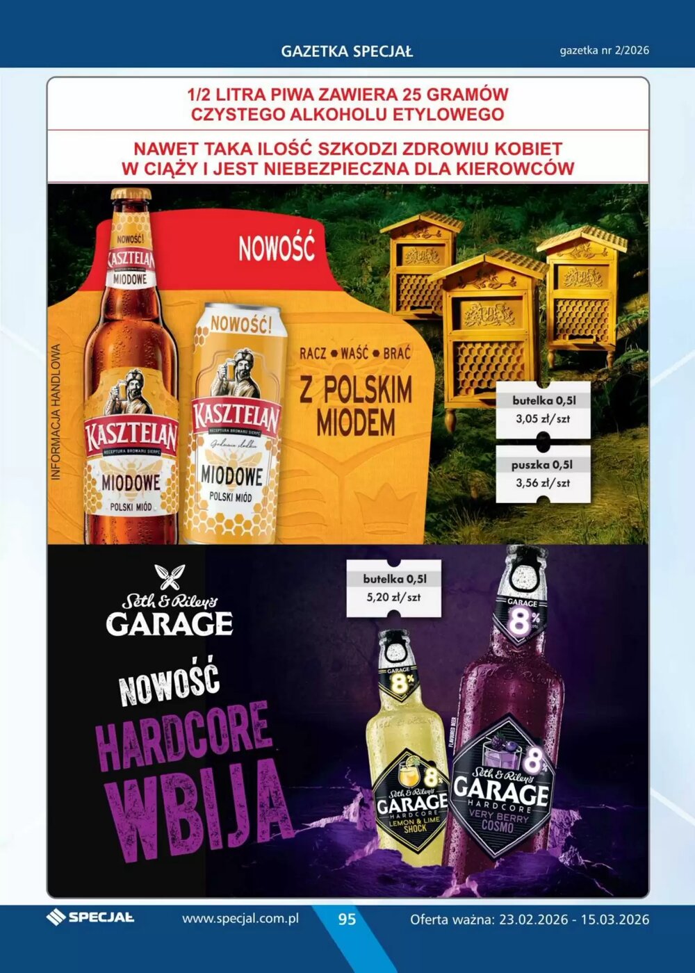 Gazetka promocyjna Specjał  ważna od 23.02.2026 - Strona 95.