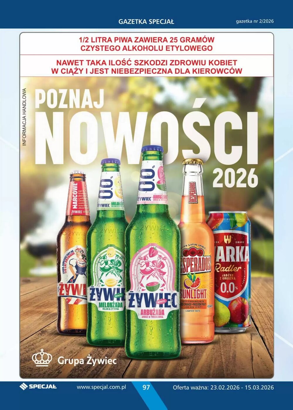 Gazetka promocyjna Specjał  ważna od 23.02.2026 - Strona 97.