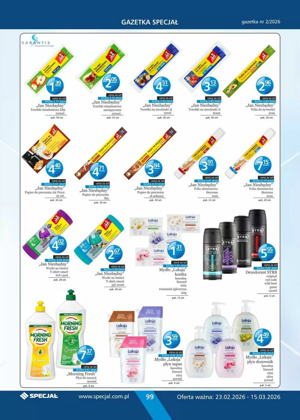 Gazetka promocyjna Specjał  ważna od 23.02.2026 - Strona 99.