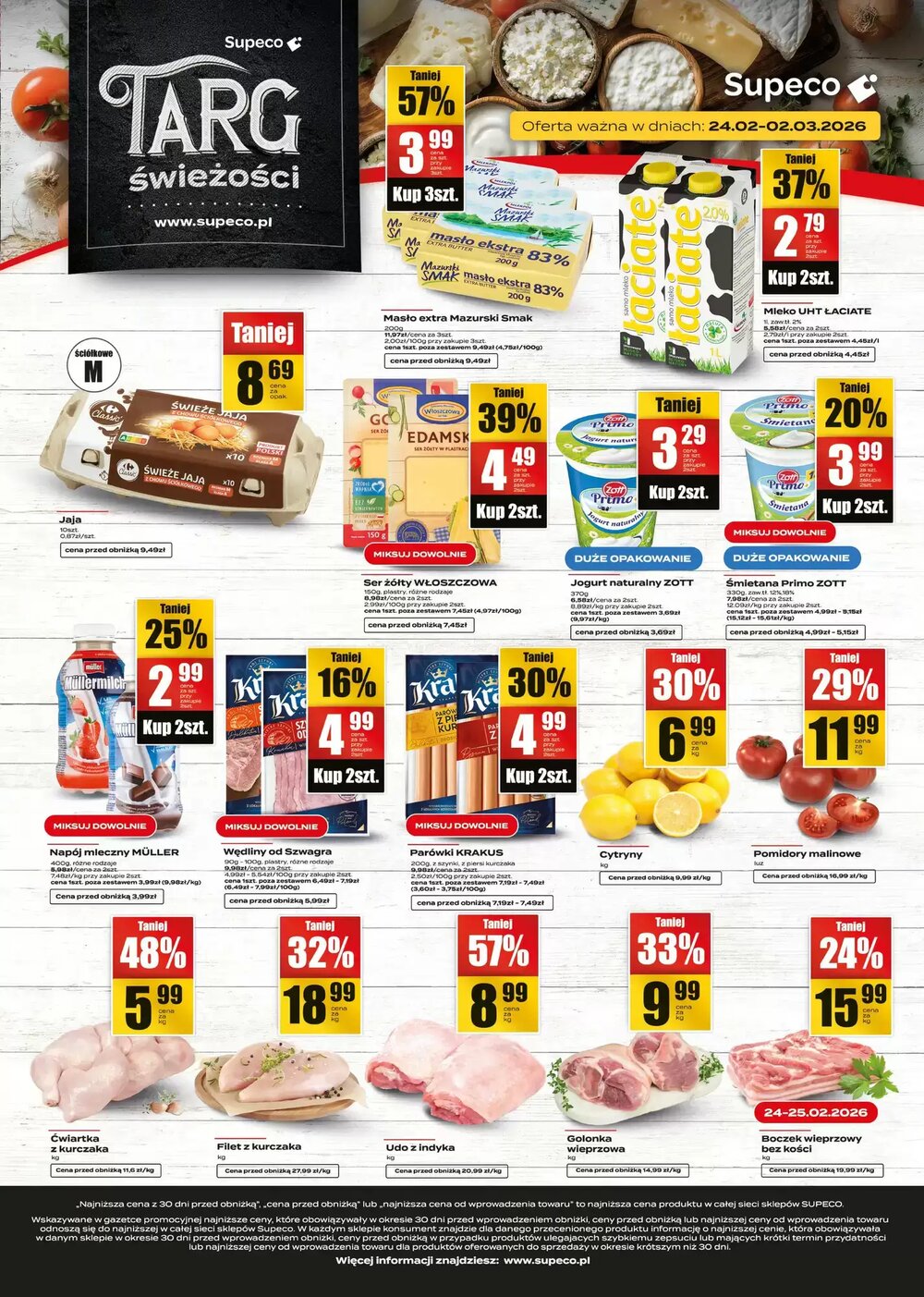 Gazetka promocyjna Supeco  ważna od 24.02.2026 - Strona 1.