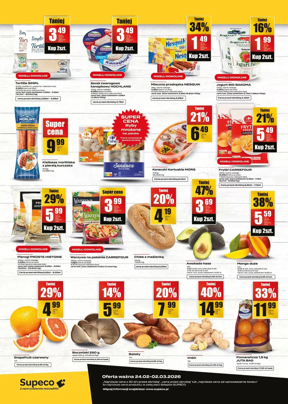 Gazetka promocyjna Supeco  ważna od 24.02.2026 - Strona 2.