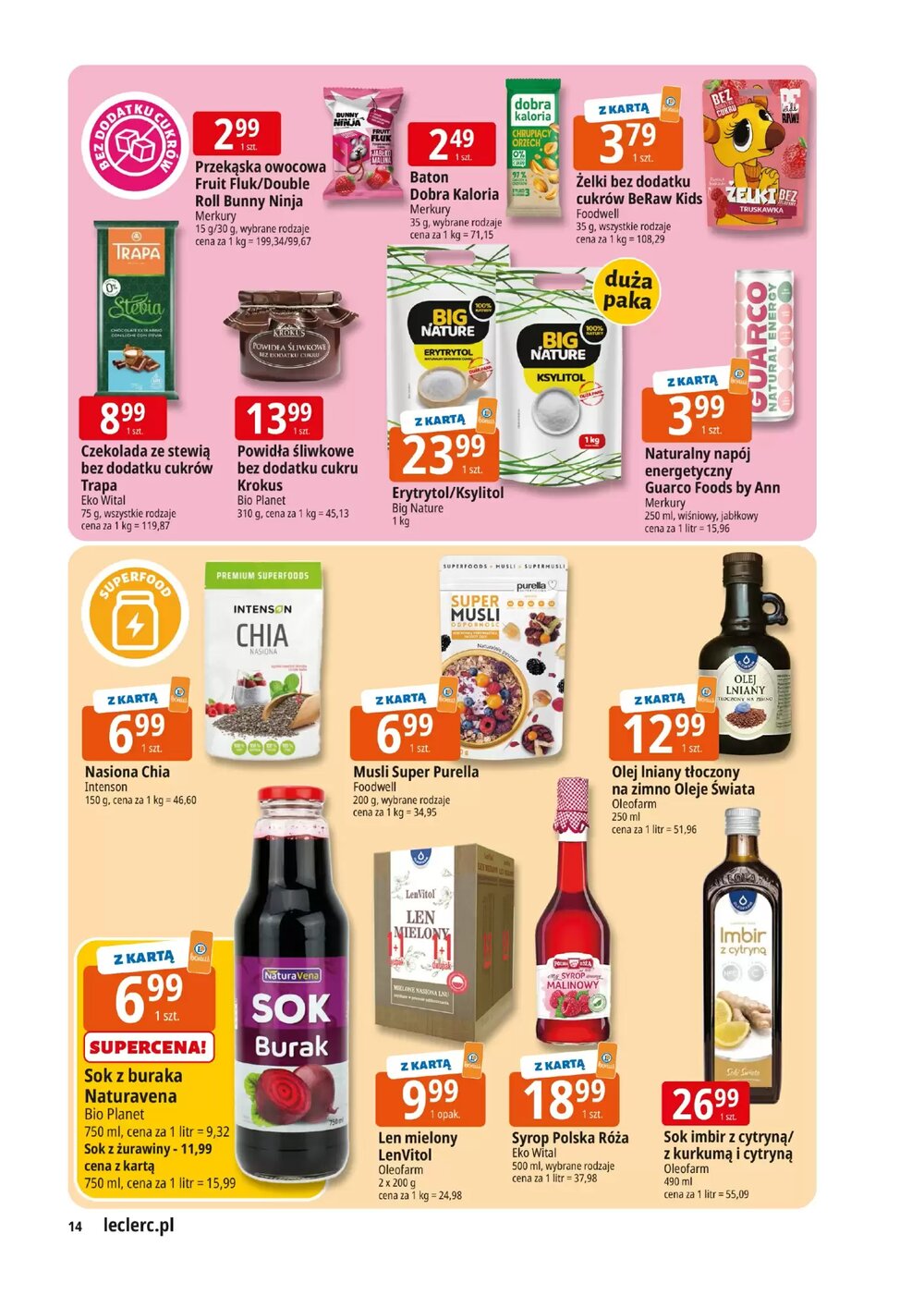 Gazetka promocyjna E.Leclerc  ważna od 24.02.2026 - Strona 14.