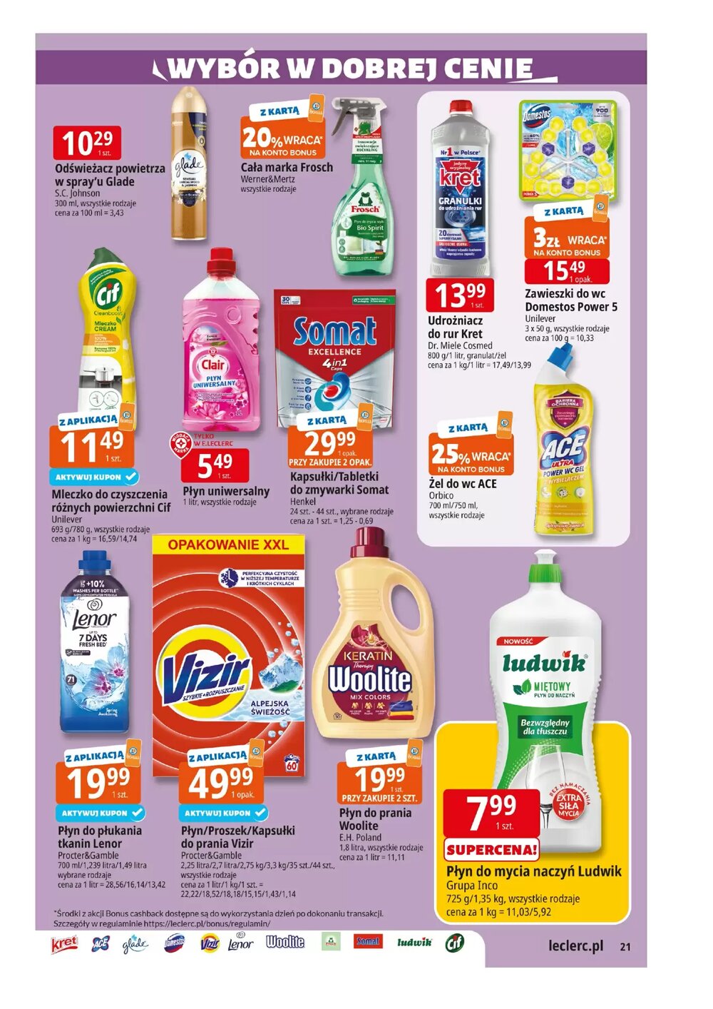 Gazetka promocyjna E.Leclerc  ważna od 24.02.2026 - Strona 21.