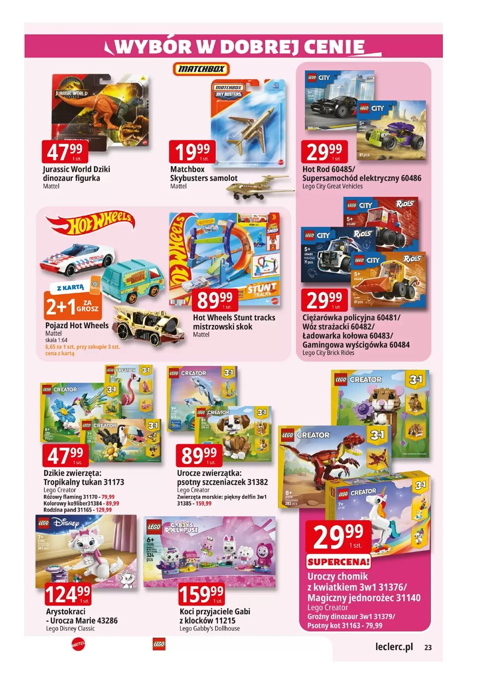 Gazetka promocyjna E.Leclerc  ważna od 24.02.2026 - Strona 23.