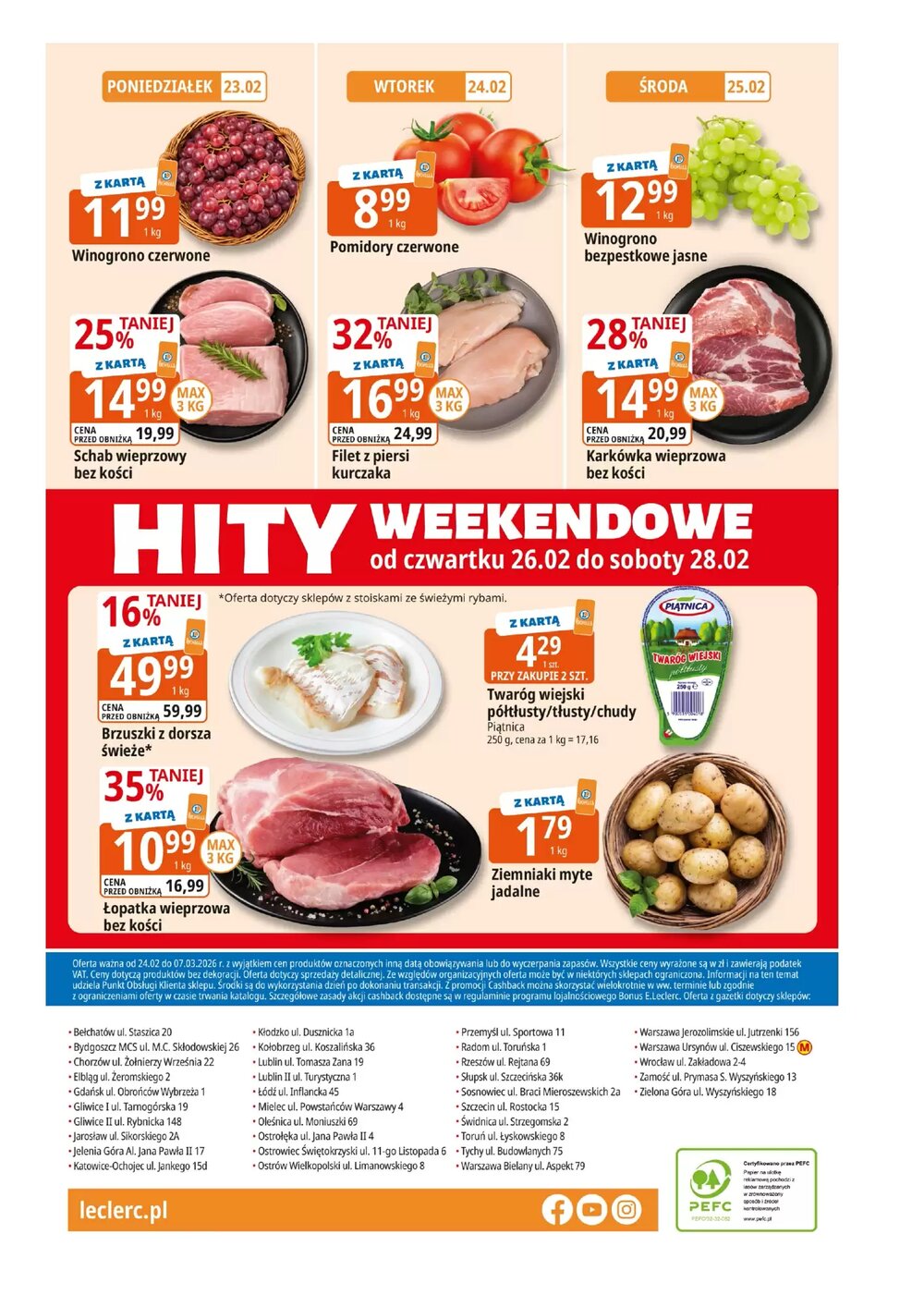 Gazetka promocyjna E.Leclerc  ważna od 24.02.2026 - Strona 32.