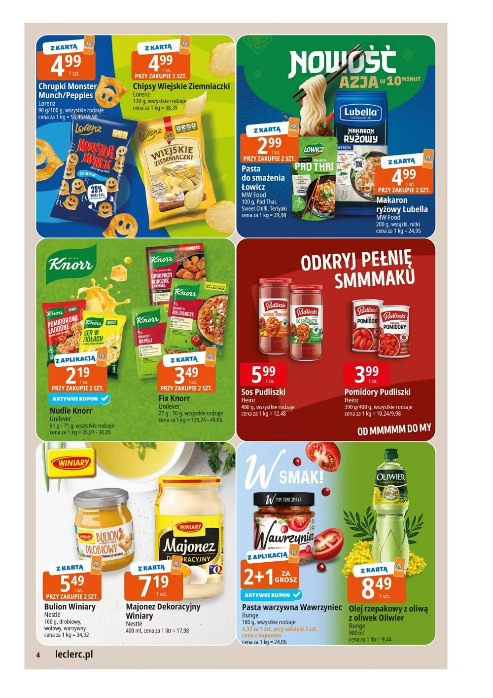 Gazetka promocyjna E.Leclerc  ważna od 24.02.2026 - Strona 4.