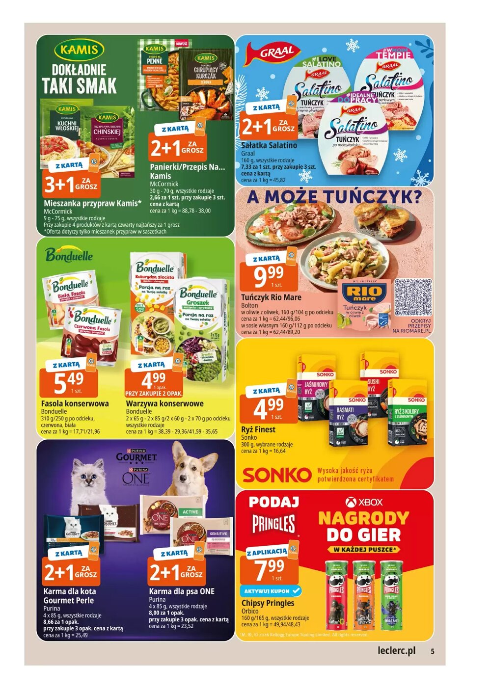 Gazetka promocyjna E.Leclerc  ważna od 24.02.2026 - Strona 5.