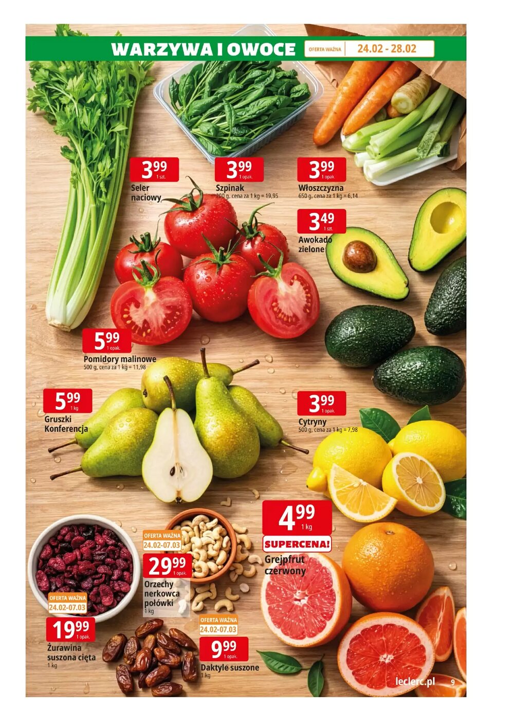 Gazetka promocyjna E.Leclerc  ważna od 24.02.2026 - Strona 9.