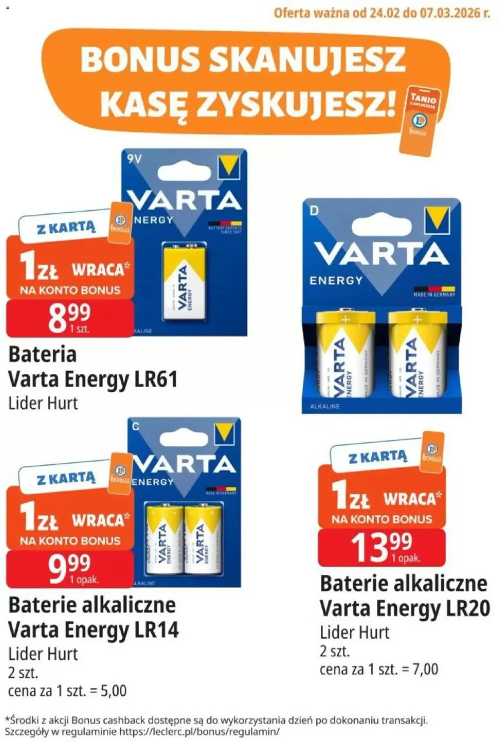 Gazetka promocyjna E.Leclerc  ważna od 24.02.2026 - Strona 13.