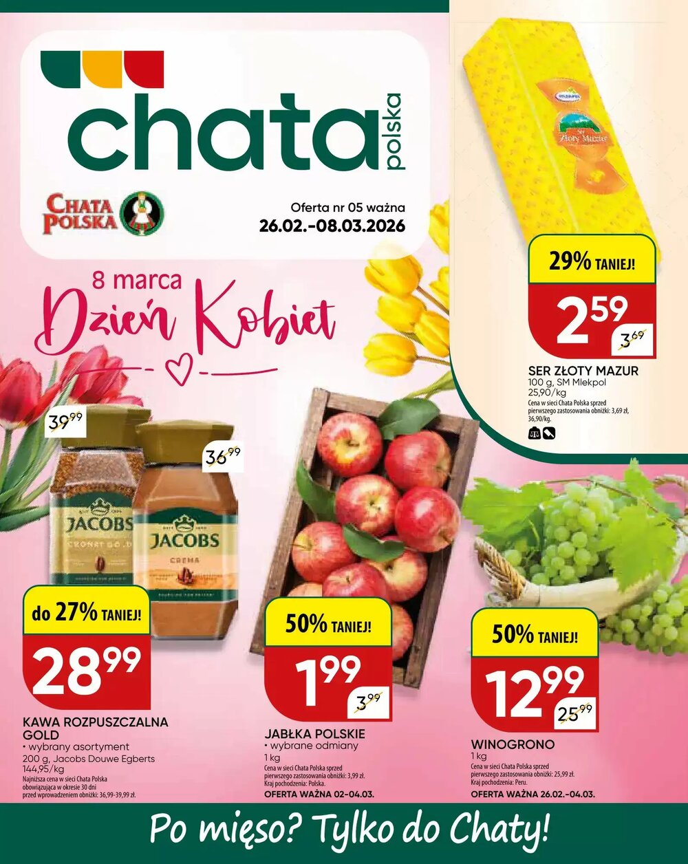 Gazetka promocyjna Chata Polska  ważna od 24.02.2026 - Strona 1.