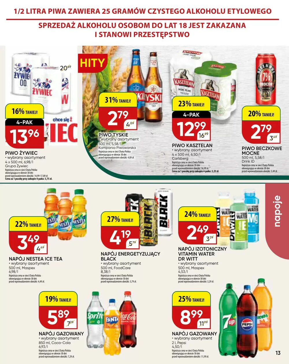 Gazetka promocyjna Chata Polska  ważna od 24.02.2026 - Strona 13.