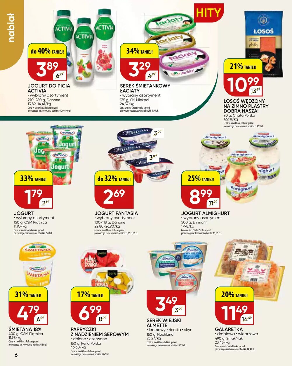 Gazetka promocyjna Chata Polska  ważna od 24.02.2026 - Strona 6.