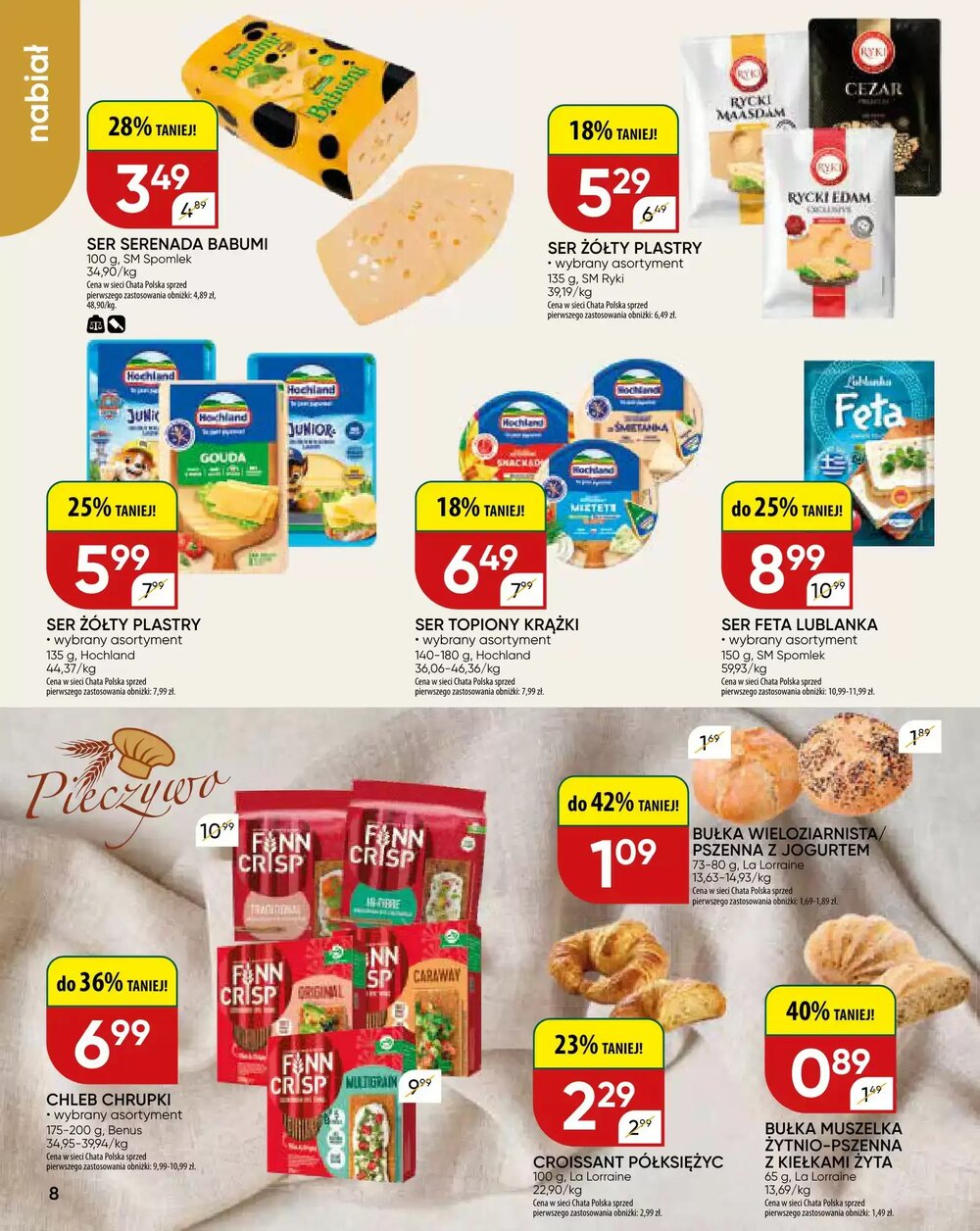 Gazetka promocyjna Chata Polska  ważna od 24.02.2026 - Strona 8.