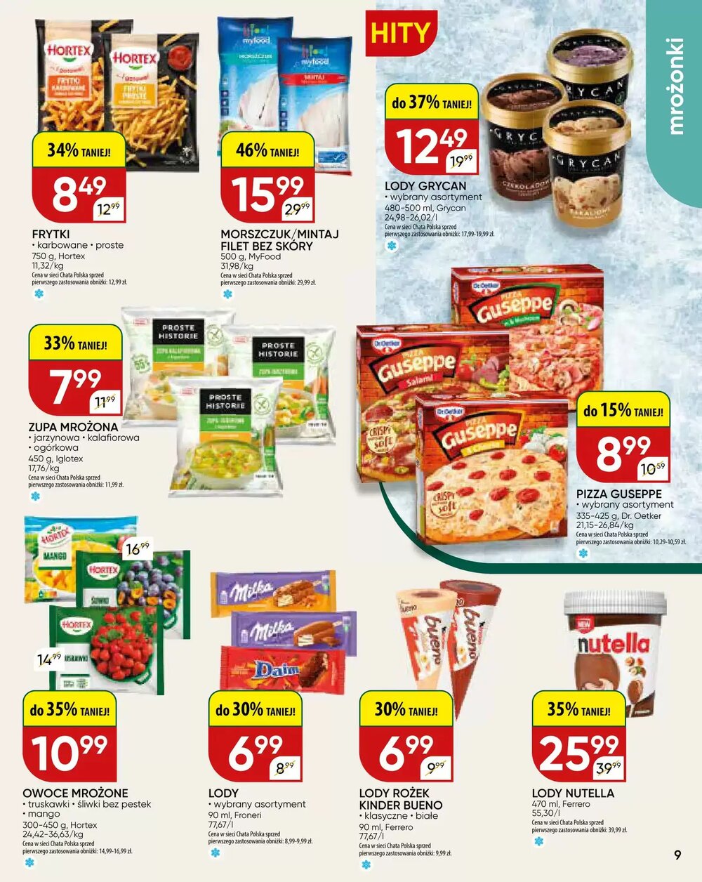 Gazetka promocyjna Chata Polska  ważna od 24.02.2026 - Strona 9.