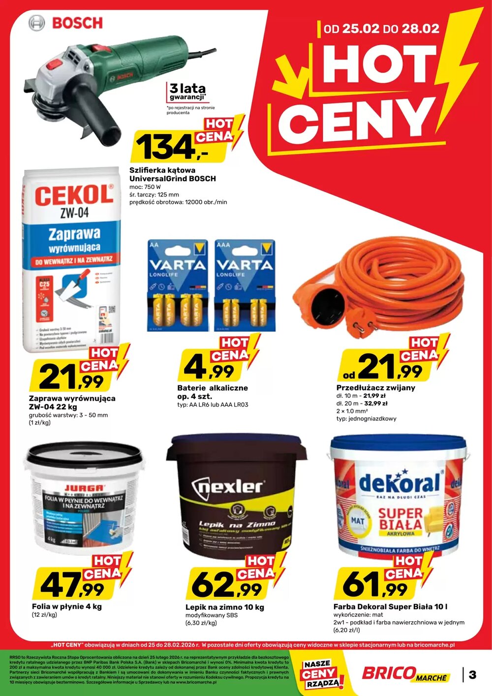 Gazetka promocyjna Bricomarche  ważna od 25.02.2026 - Strona 3.